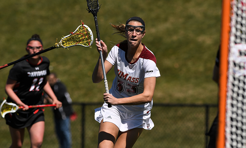 Kiley Anderson has found contentment, stardom at UMass