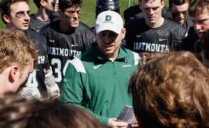 After leaving Dartmouth, Brendan Callahan has joined Proctor as head coach. (Dartmouth photo)
